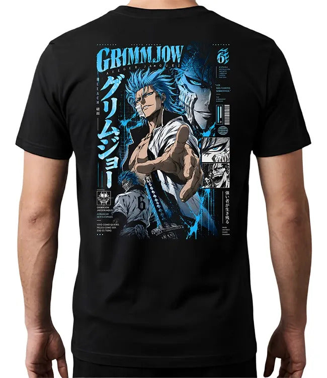 Playera Grimmjow Bleach Gen Anime