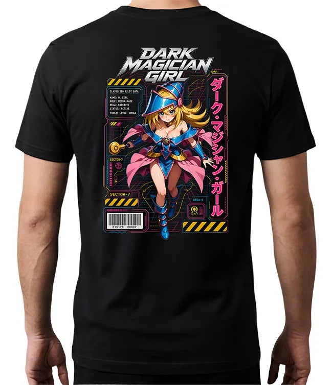 Playera Dark Magician Girl 3 Yugi-oh Waifu Anime