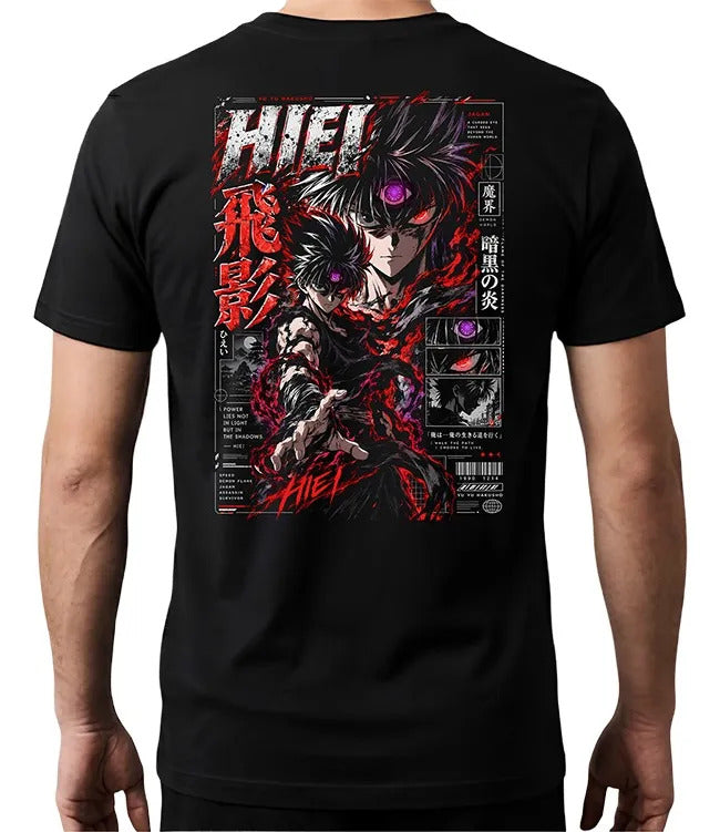 Playera Hiei Yu Yu Hakusho Gen Anime