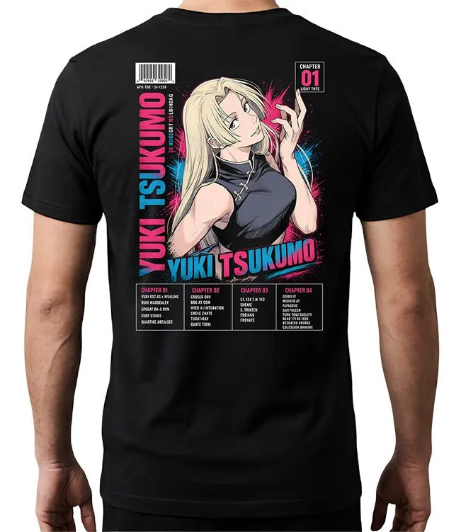 Playera Yuki Tsukumo 2 Jujutsu Kaisen Waifu Anime