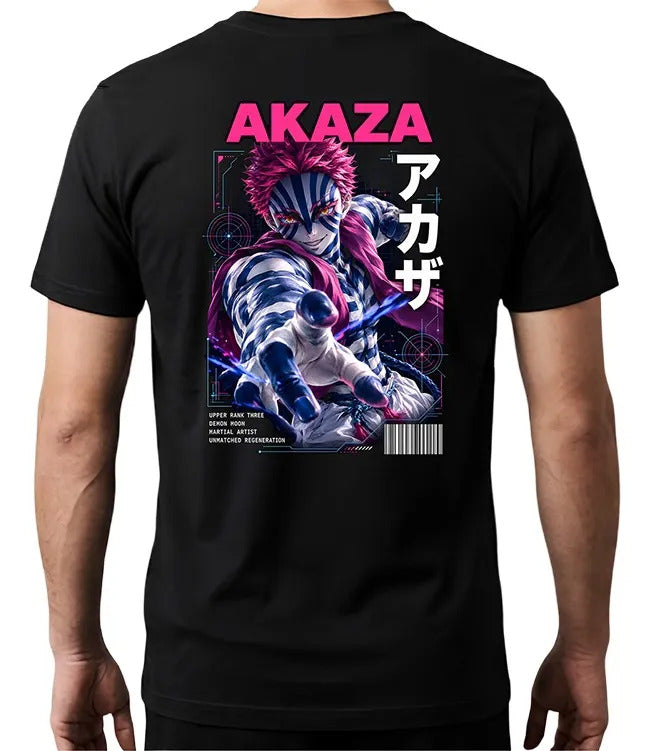 Playera Akaza Demon Slayer Gen Anime