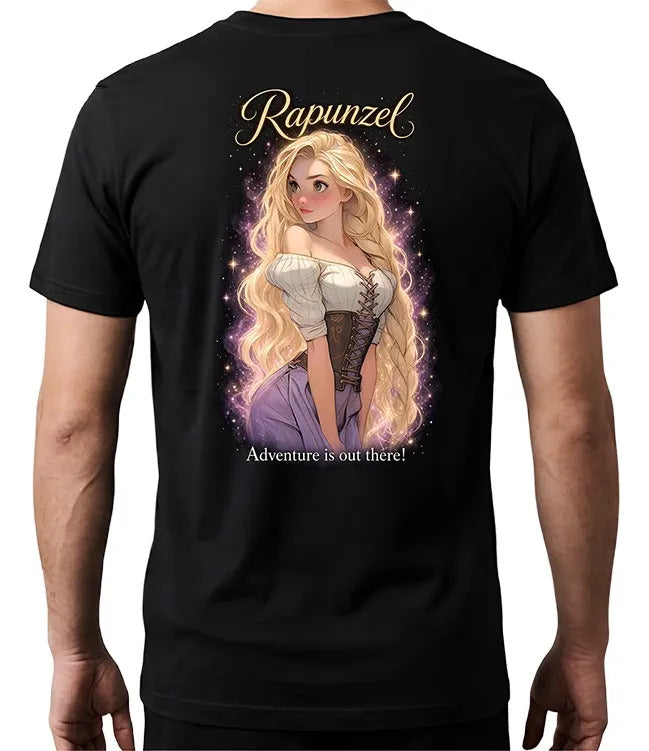 Playera Rapunzel Princesa Gen Adultos