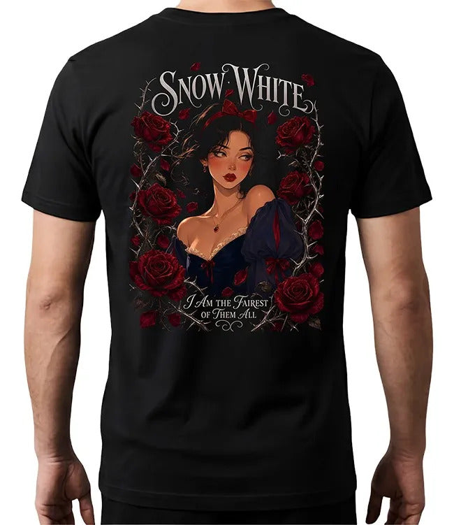 Playera Blanca Nieves 7 Animation Gen Pelicula