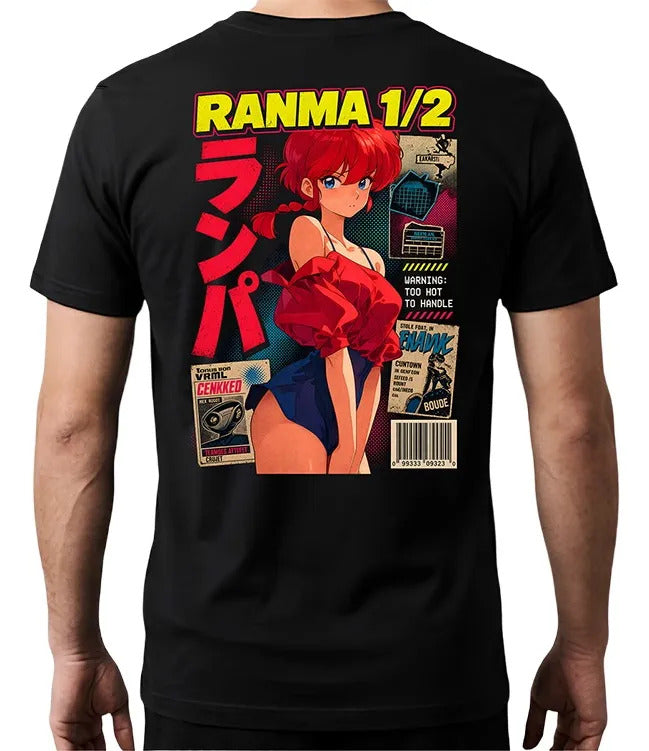 Playera Ranma 2 Ranma 1/2 Waifu Anime