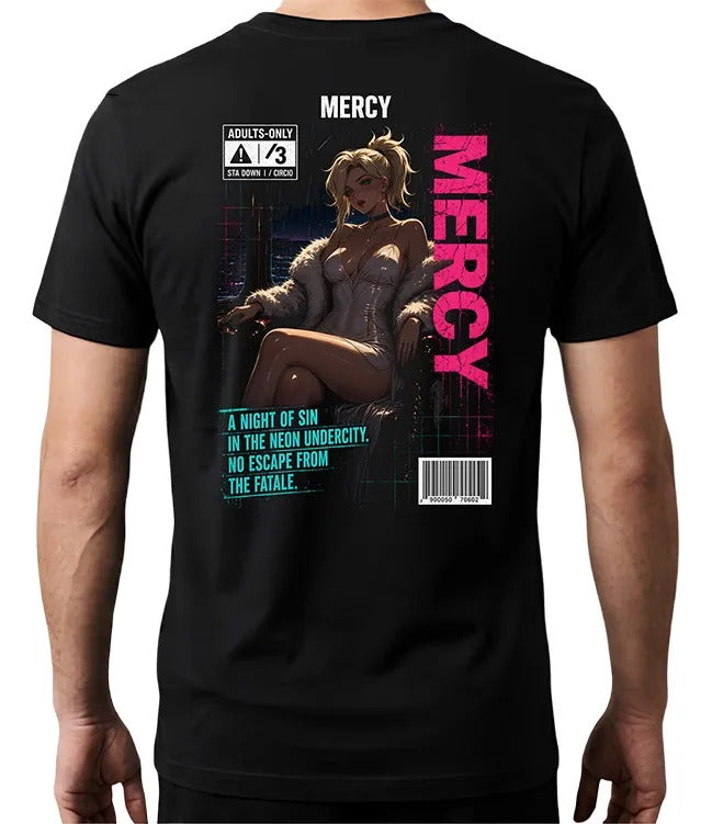 Playera Mercy Overwatch Waifu Videojuego