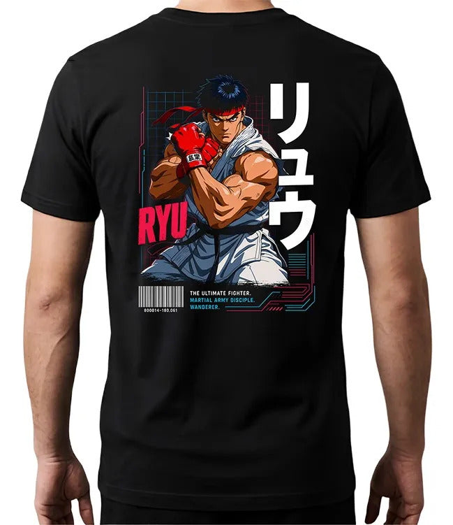 Playera Ryu 2 Street Fighter Gen Videojuego