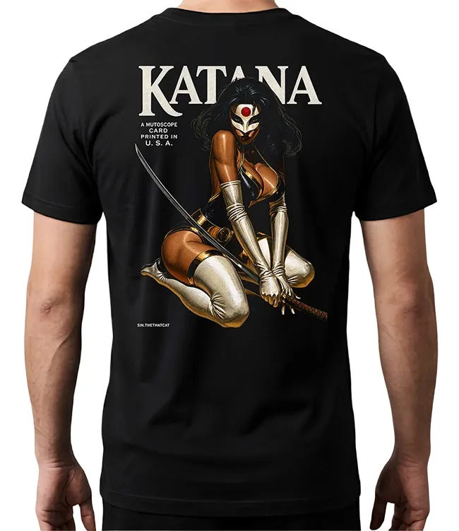 Playera Katana Dc Waifu Superheroes