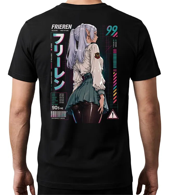 Playera Frieren 5 Beyond Journeys End Waifu Anime