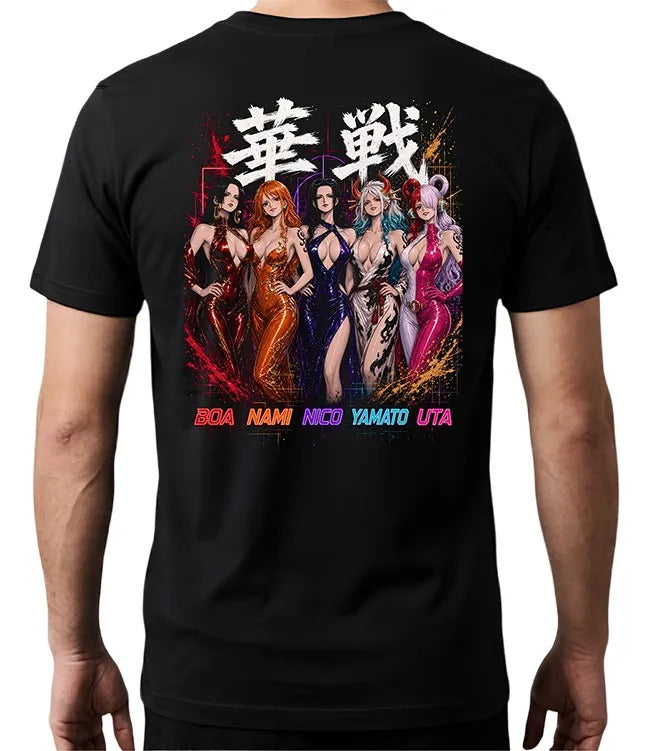 Playera One Piece Girls One Piece Waifu Anime