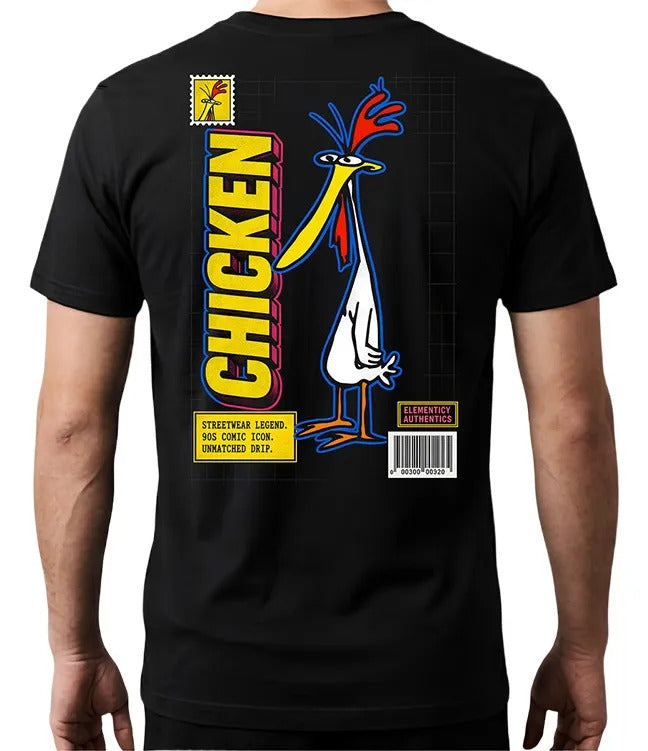 Playera Pollito Vaca Y Pollito Gen Caricaturas
