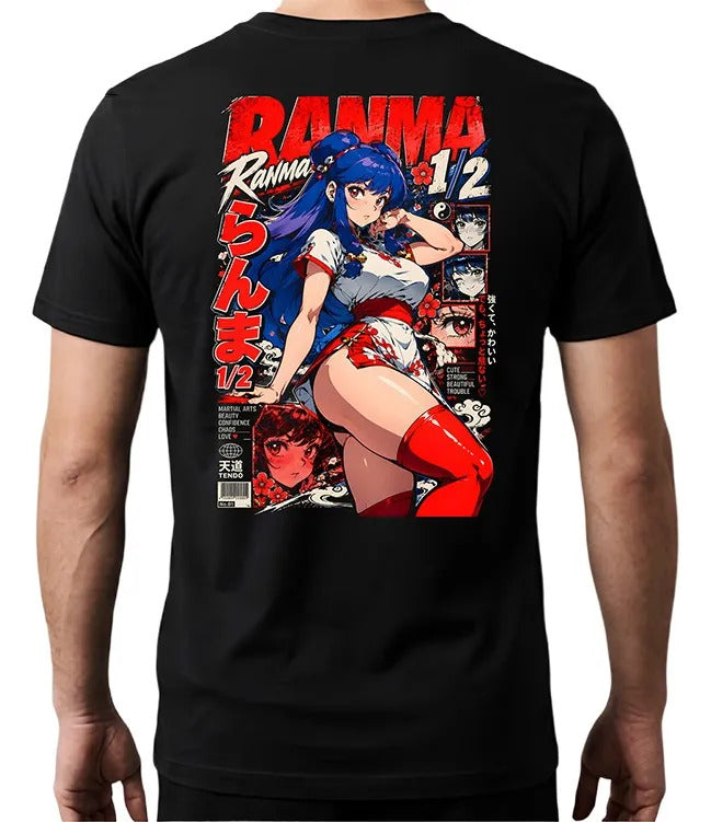 Playera Shampoo 4 Ranma 1/2 Waifu Anime