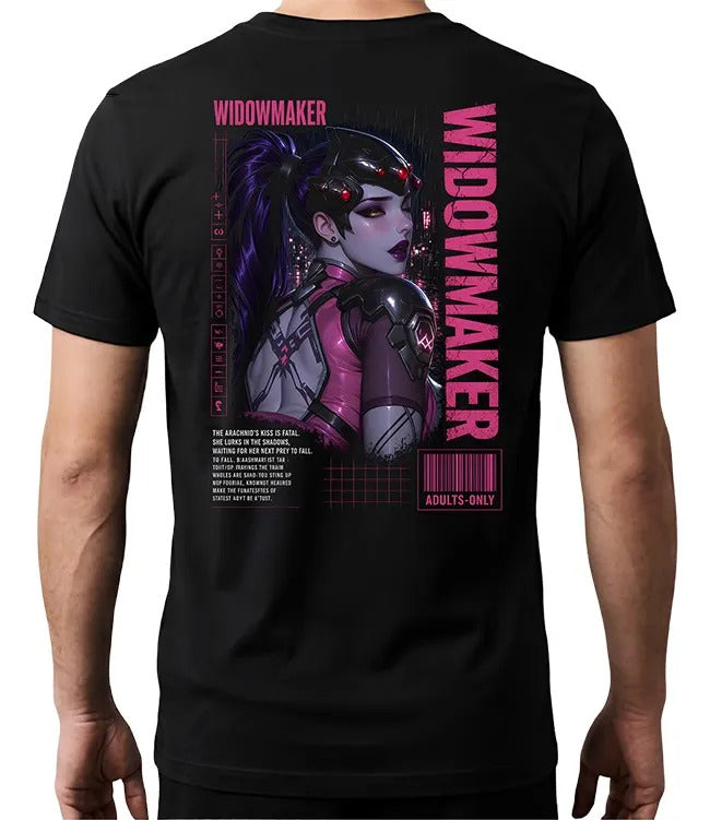 Playera Widow 5 Overwatch Waifu Videojuego