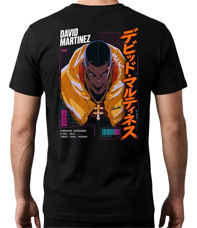 Playera David Martinez Cyberpunk Gen Anime