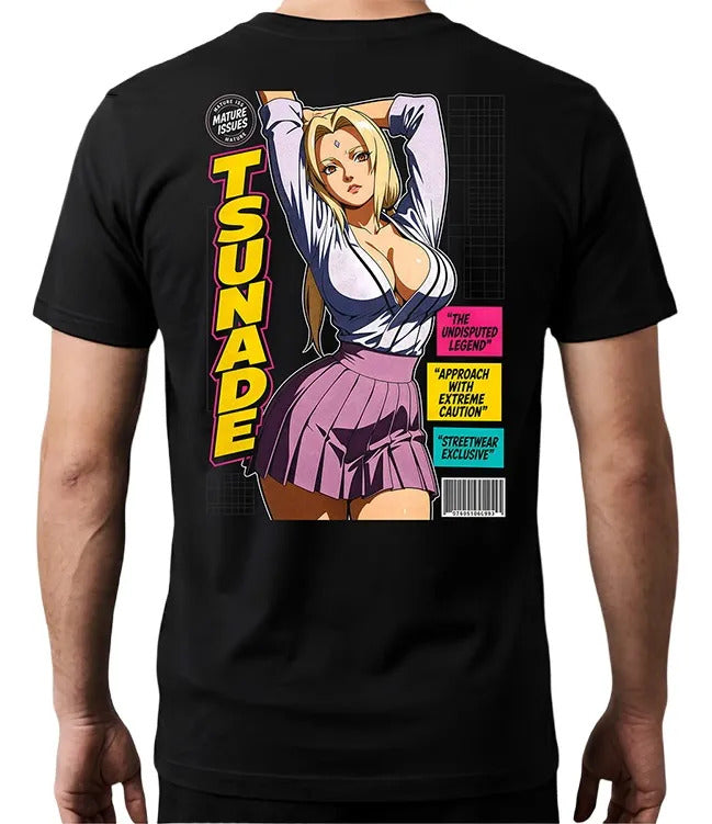 Playera Tsunade 3 Naruto Waifu Anime