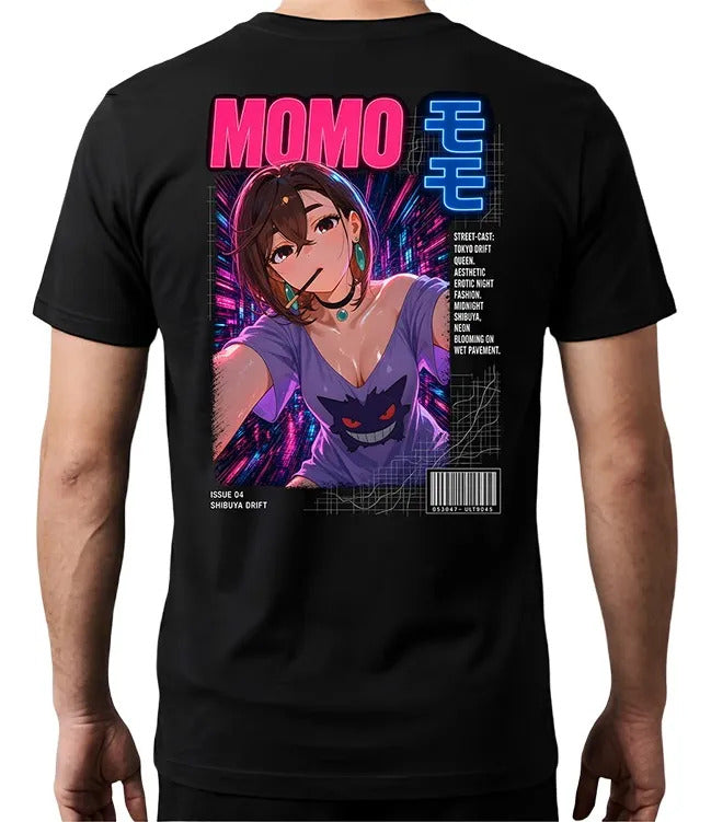 Playera Momo 5 Dandadna Waifu Anime