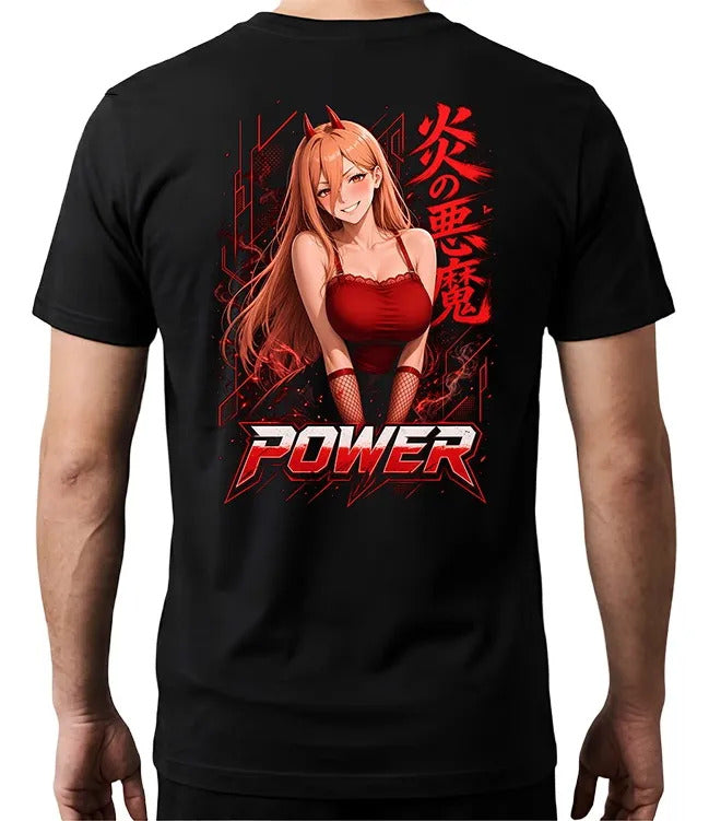 Playera Power Chainsawman Waifu Anime