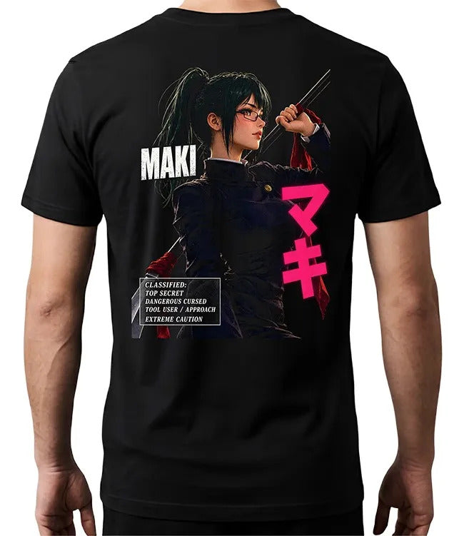 Playera Maki 2 Jujutsu Kaisen Waifu Anime