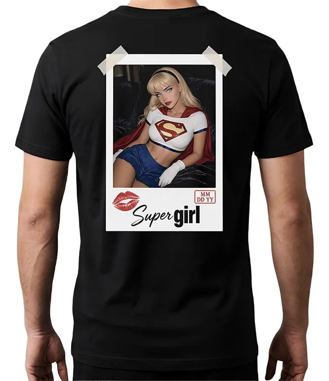 Playera Supergirl 4 Dc Waifu Superheroes