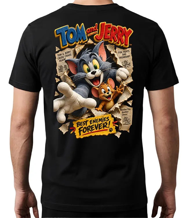 Playera Tom Y Gerry Tom Y Jerry Gen Caricaturas
