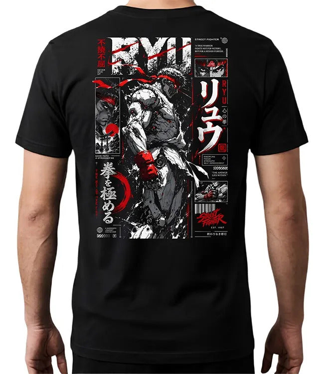Playera Ryu 4 Street Fighter Gen Videojuego