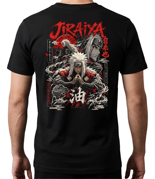 Playera Jiraiya 4 Naruto Gen Anime