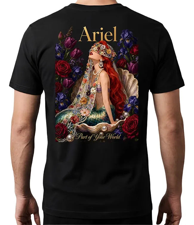 Playera Ariel 5 Animation Gen Pelicula