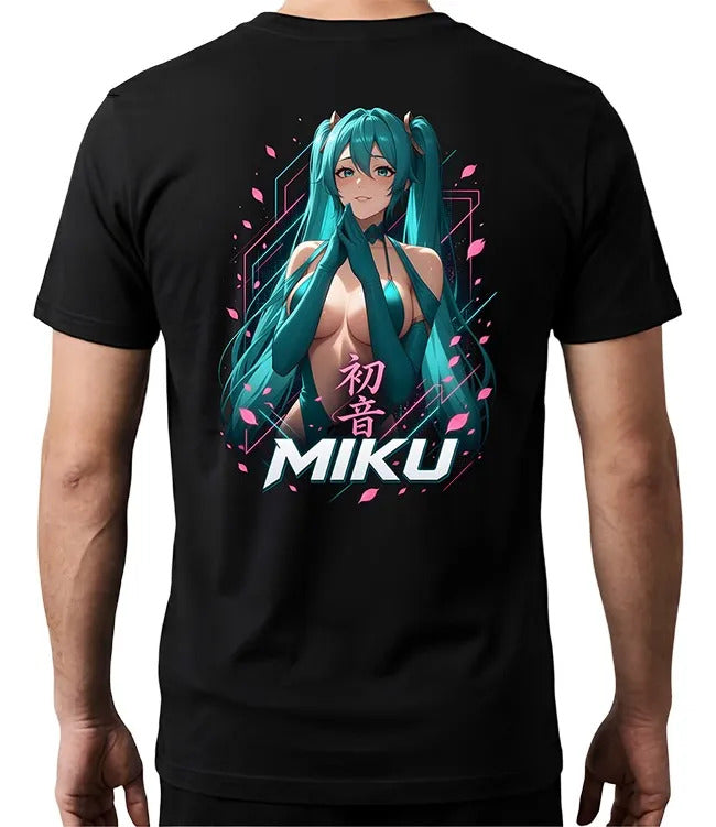 Playera Miku 2 Vocaliod Waifu Anime