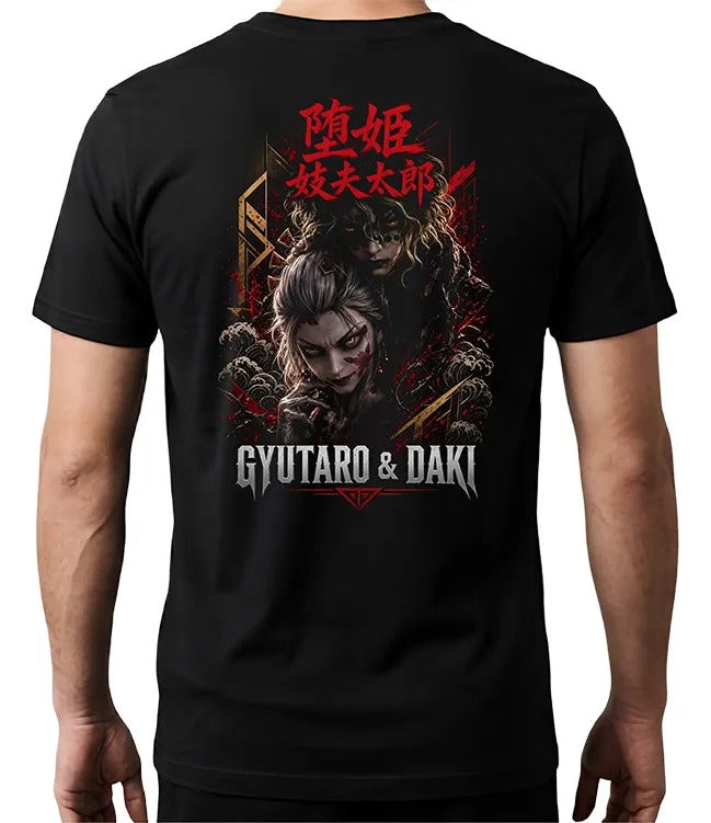 Playera Gyutaro Demon Slayer Gen Anime