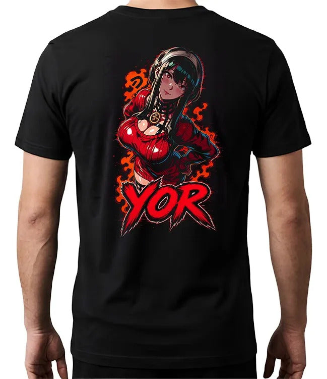 Playera Yor 3 Spy X Family Waifu Anime