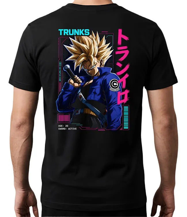 Playera Trunks 3 Dragon Ball Gen Anime