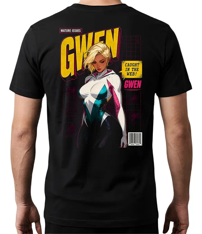 Playera Spidergwen Marvel Waifu Superheroes