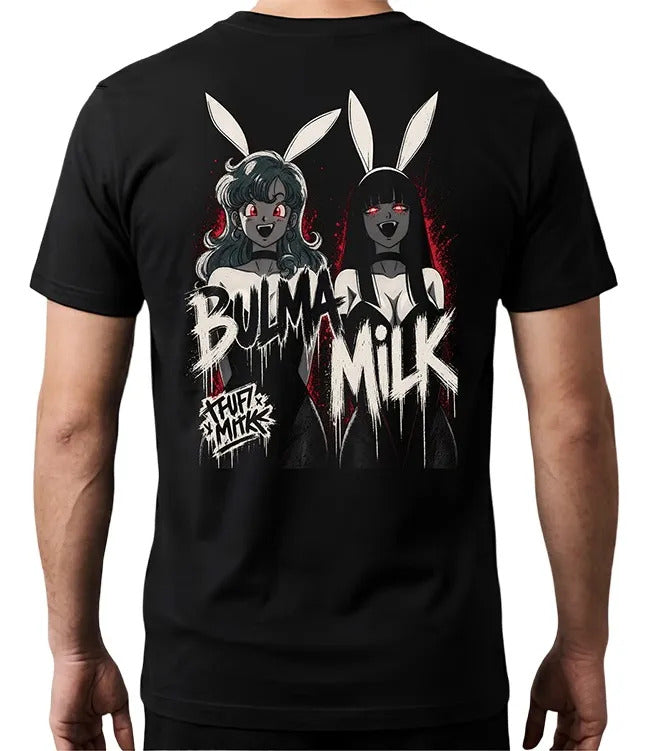 Playera Bulma Y Milk Dragonball Waifu Anime