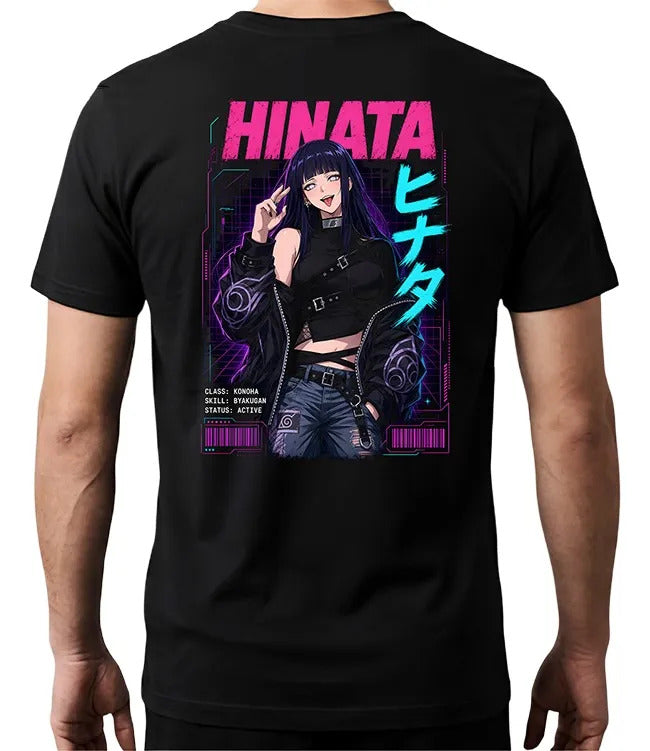 Playera Hinata 6 Naruto Waifu Anime