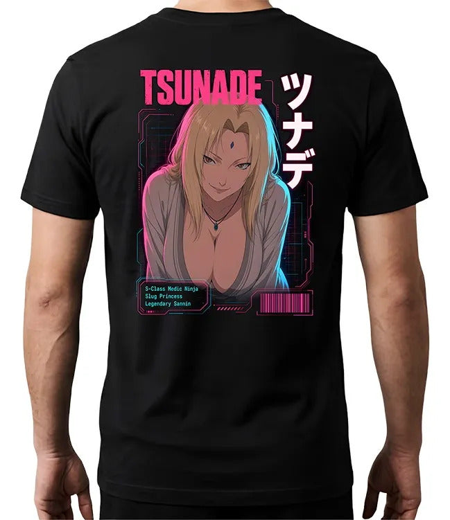 Playera Tsunade 5 Naruto Waifu Anime