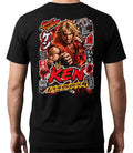 Playera Ken 2 Street Fighter Gen Videojuego