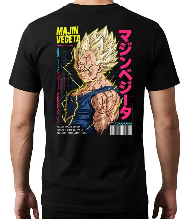 Playera Vegeta 10 Dragon Ball Gen Anime
