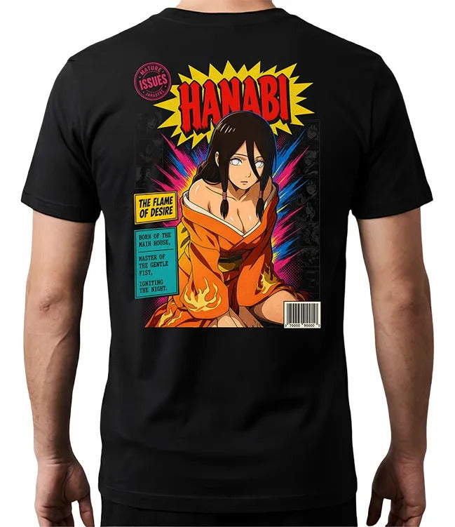 Playera Hanabi Naruto Waifu Anime