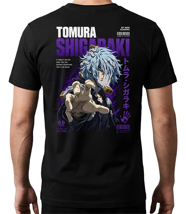 Playera Shigaraki My Hero Academia Gen Anime