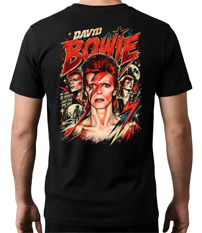 Playera David Bowie 3 Musica Gen Musica