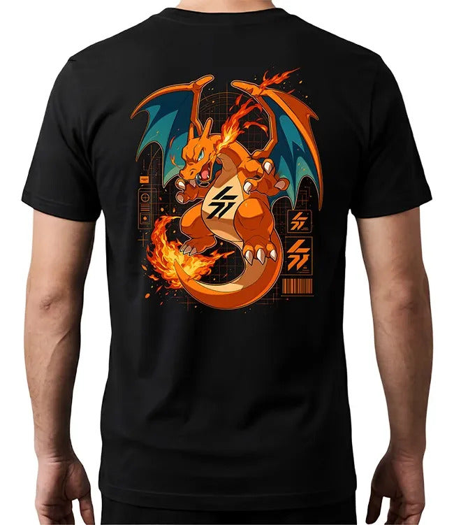 Playera Charizard 2 Pokemon Gen Videojuego