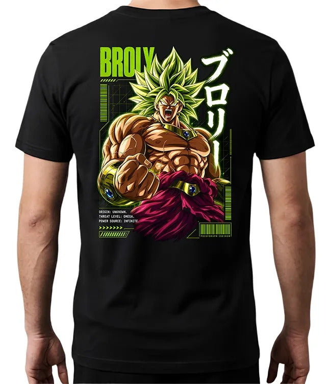 Playera Broly 8 Dragon Ball Gen Anime