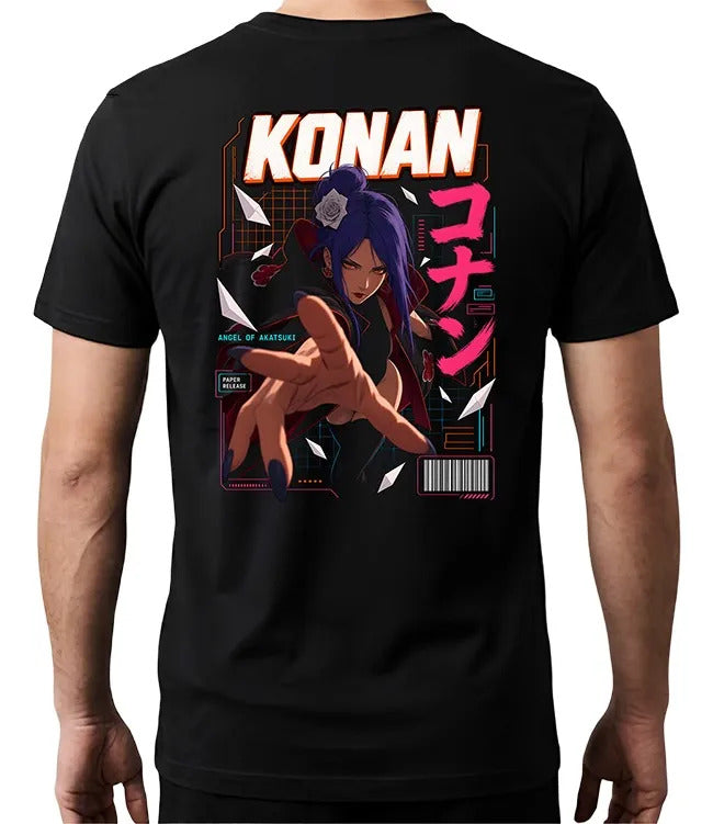 Playera Konan 7 Naruto Waifu Anime