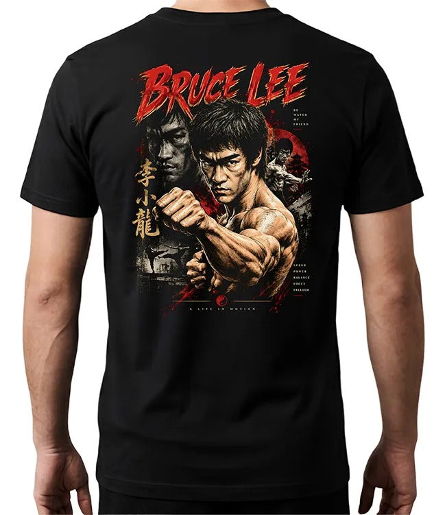 Playera Bruce Lee 2 Artes Marciales Gen Personalidad