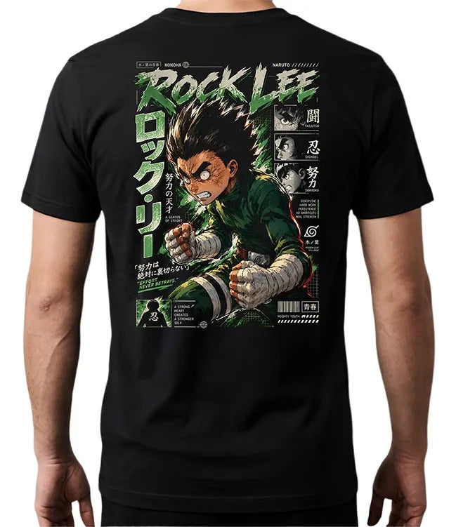 Playera Rock Lee Naruto Gen Anime