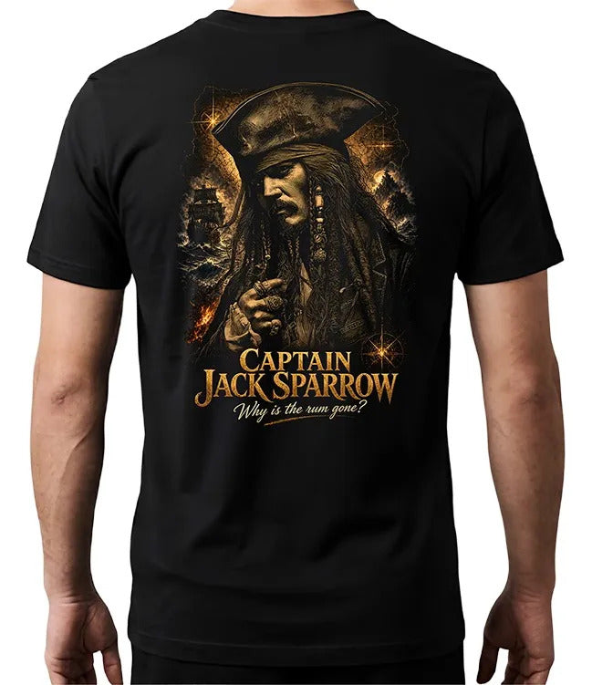 Playera Jack Sparrow 2 Pirates Of The Caribbean Gen Pelicula