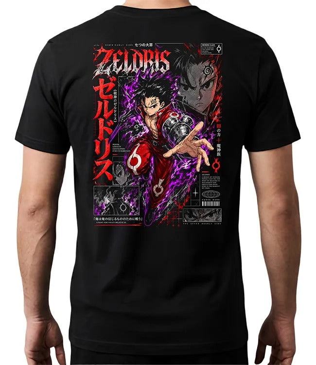 Playera Zeldris The Seven Deadly Sins Gen Anime