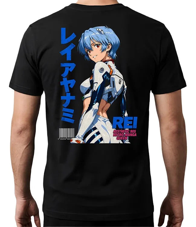 Playera Rei Evangelion Waifu Anime
