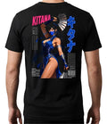 Playera Kitana 2 Mortal Kombat Waifu Videojuego