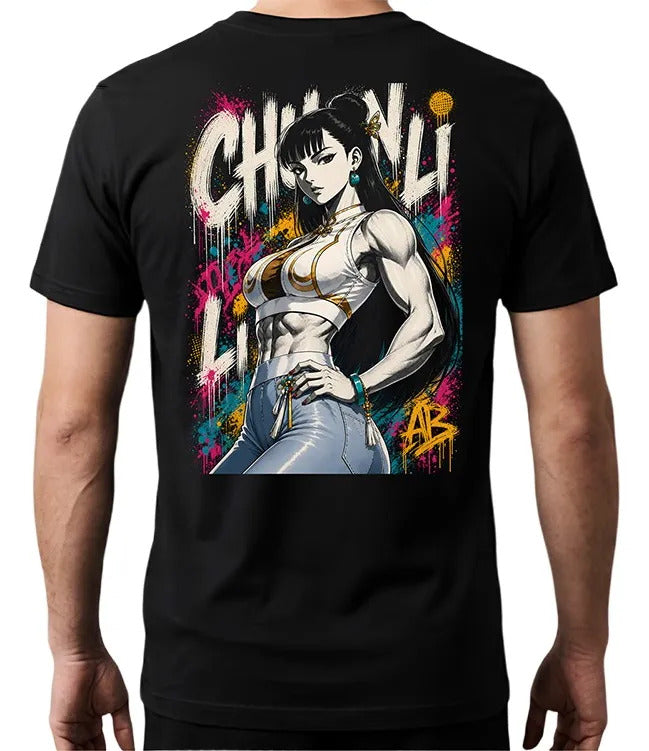 Playera Chun Li 13 Street Fighter Waifu Videojuego
