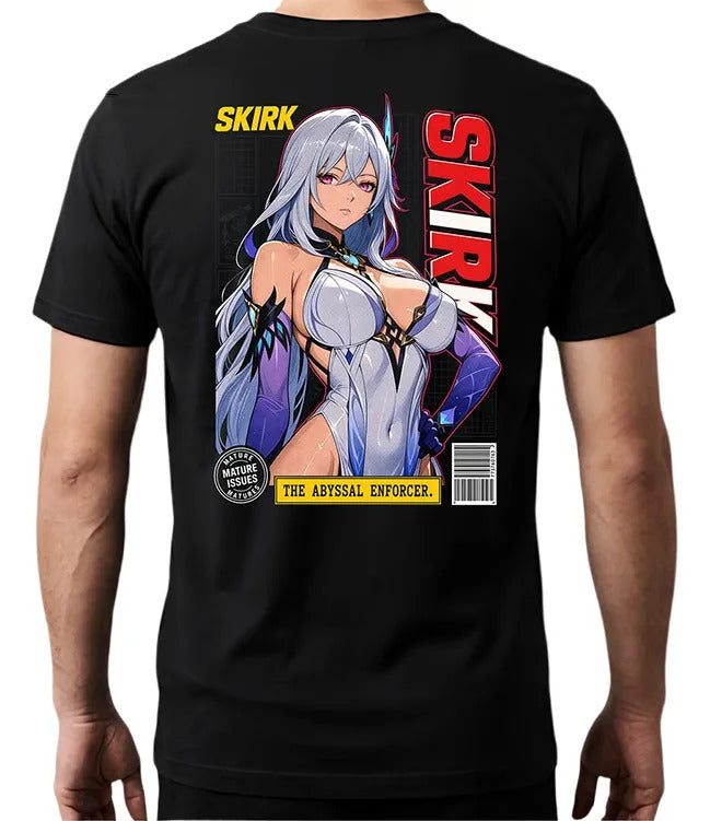 Playera Skirk Genshin Impact Waifu Videojuego